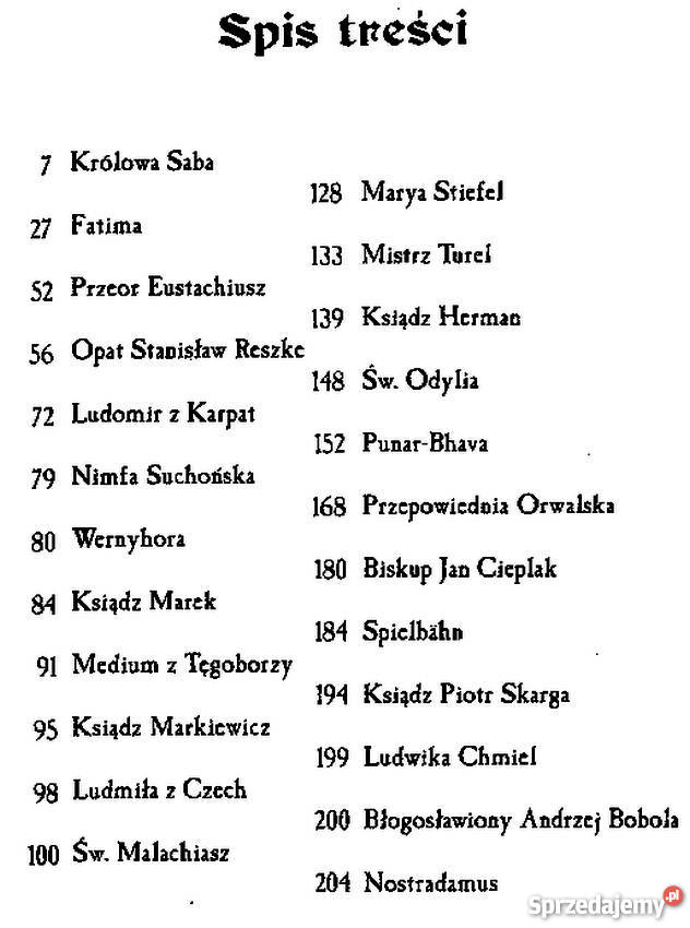 XIĘGA PRZEPOWIEDNI Białystok