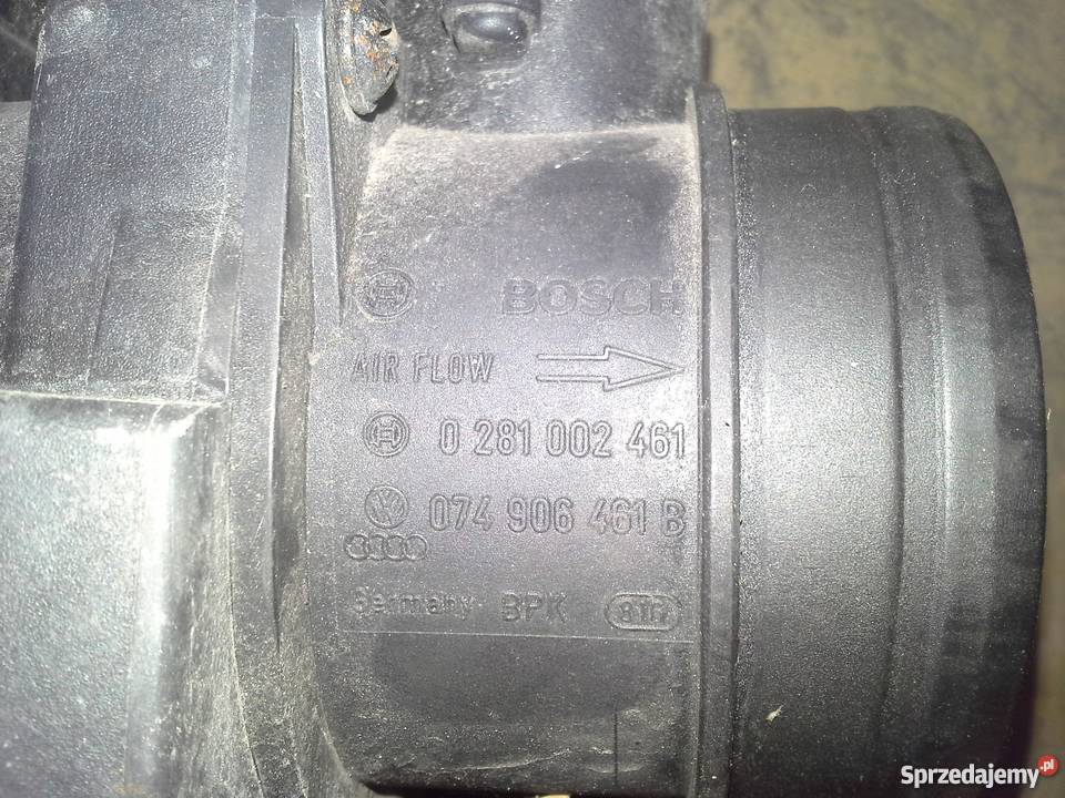 VW T5 25 TDI przepływomierz Turka
