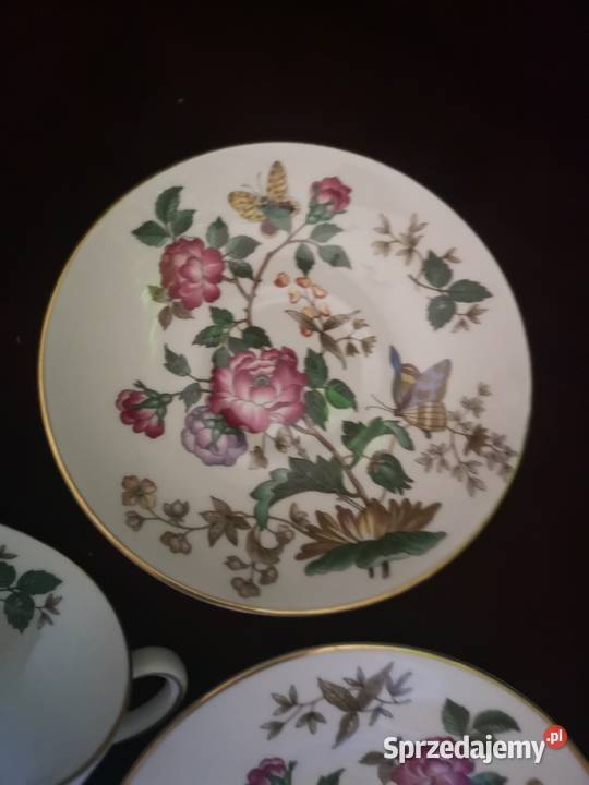 Filiżanka z talerzykiem deserowym Wedgwood Made