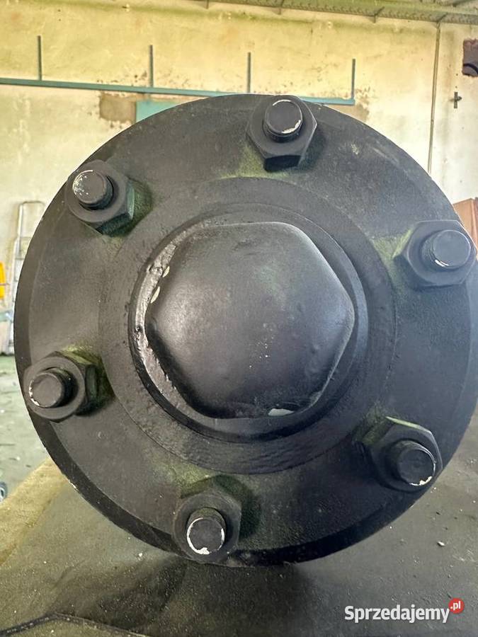 Półoś okrągła fi 60 mm L420mm z piastą Zaczepiane Góra