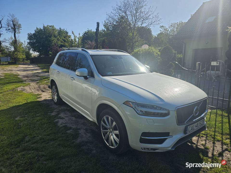 Volvo XC90 Rok produkcji 2017 kujawsko-pomorskie Aleksandrów Kujawski
