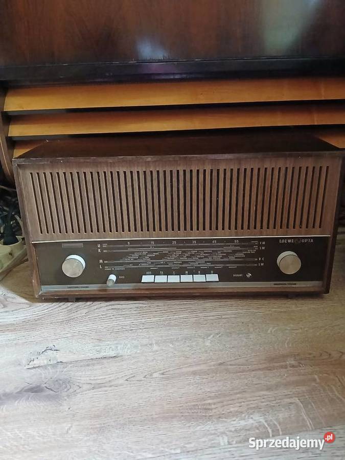 Radio lampowe firmy Loewe Opta z 60 lat Elektronika Kraków sprzedam