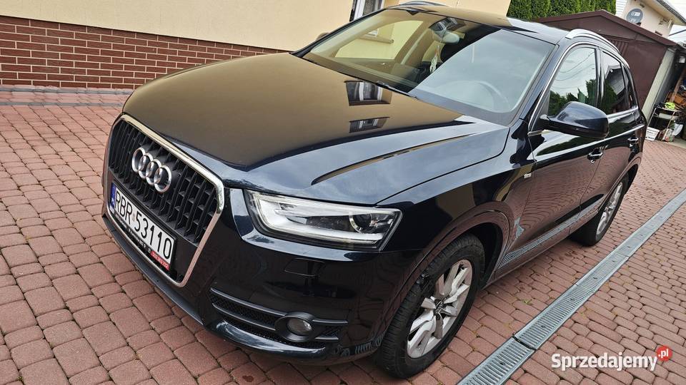 Audi Q3 I 20 TDI 140 SLine LED Xenon Alkantara manualna Zarszyn sprzedam