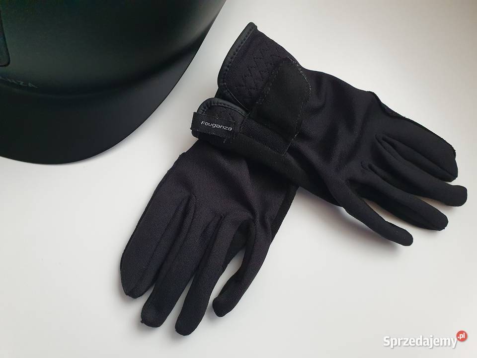 Kask jeździecki dzieci Fouganza 520 rozmiar 55 Łuków