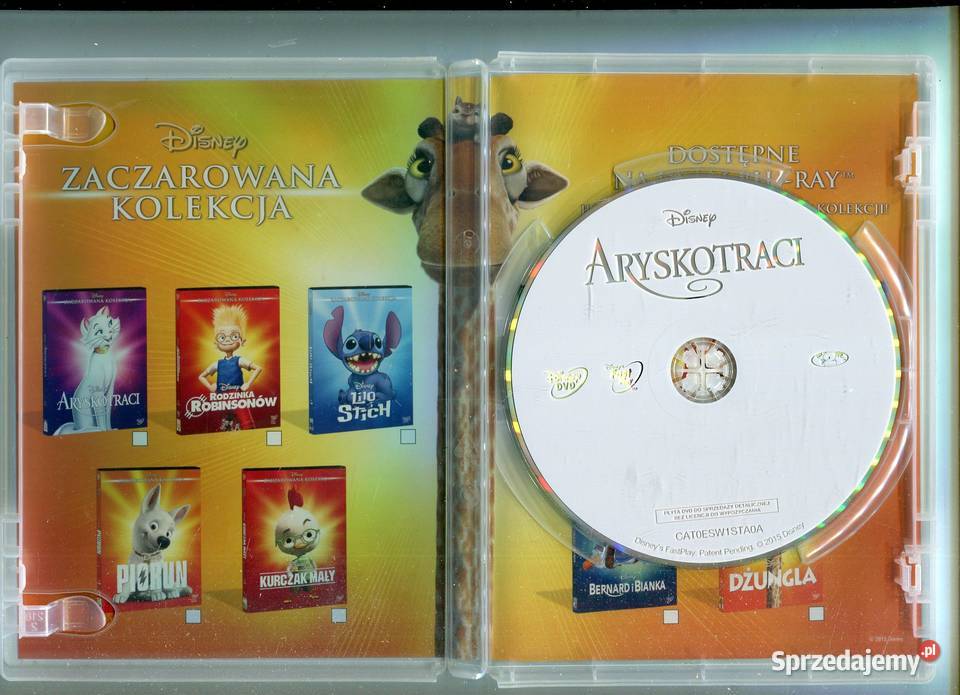 Arystokraci Disney Film DVD Szczecin
