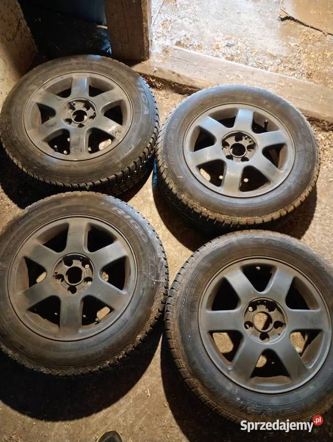 Felgi 5x100 audi A3 z oponami zimowymi 19565 R małopolskie Nowy Sącz