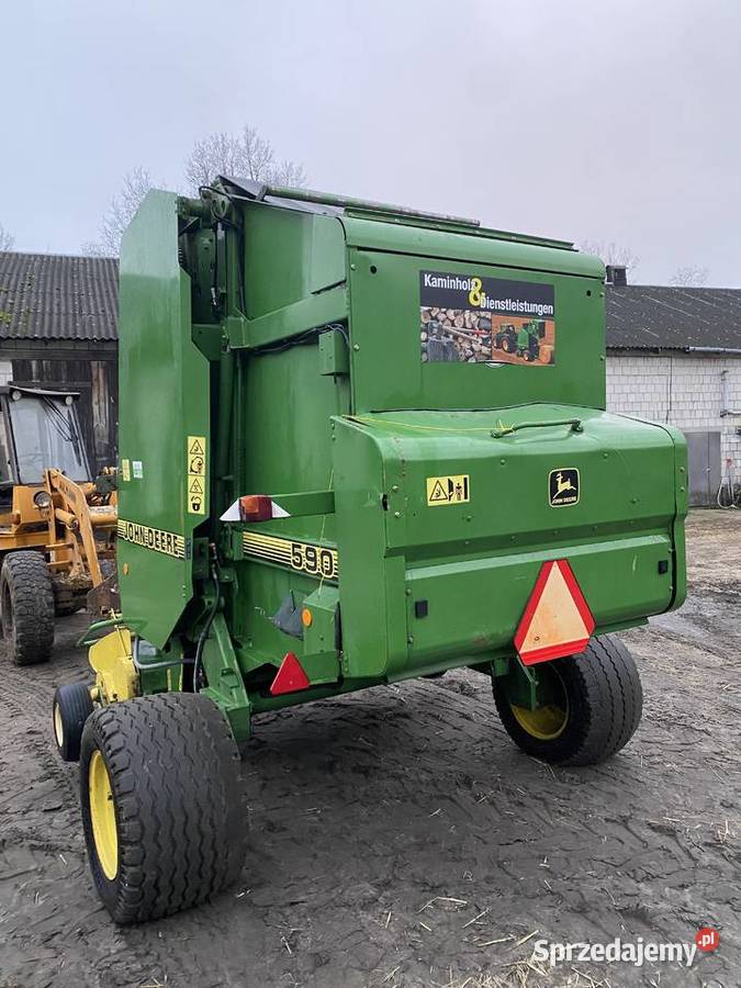 Sprzedam prasę John deere 590 Rolujące (belujące) Czarnostów-Polesie