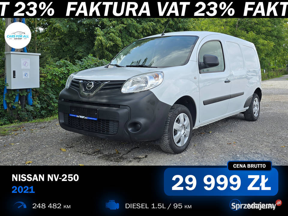 Nissan NV250 2021 Rzeszów sprzedam