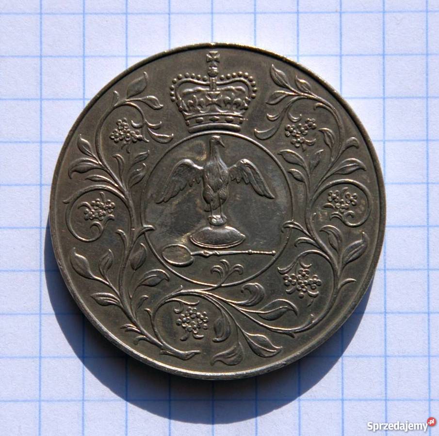 25 PENSÓW 25 PENCE 1977 WIELKA BRYTANIA Parczew