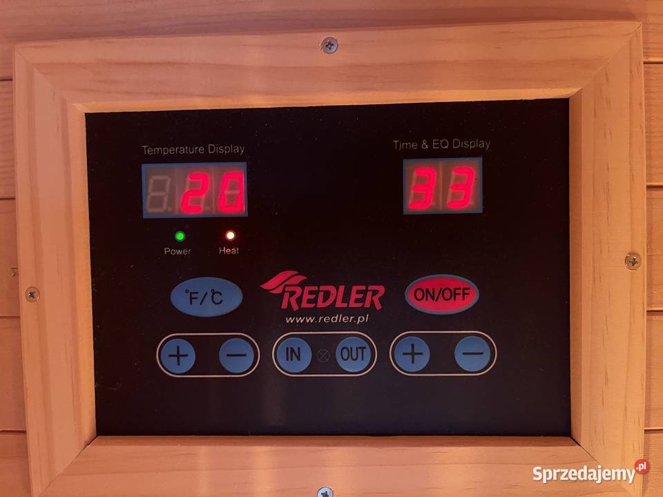 Sauna Infrared Malaga promienniki kwarcowe 2 śląskie Ruda Śląska