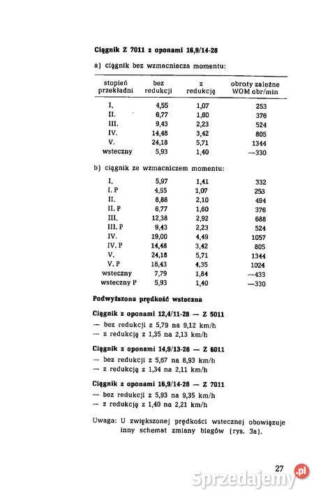 Instrukcja obsługi ZETOR 50116011 6045 70117045 Stalowa Wola