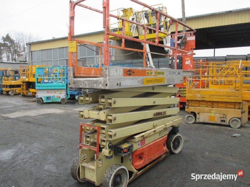 Podnośnik nożycowy zwyżka 10m JLG 2630ES Pleszew sprzedam