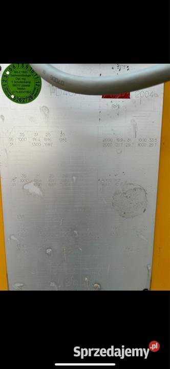 Żuraw budowlany potain HD 40