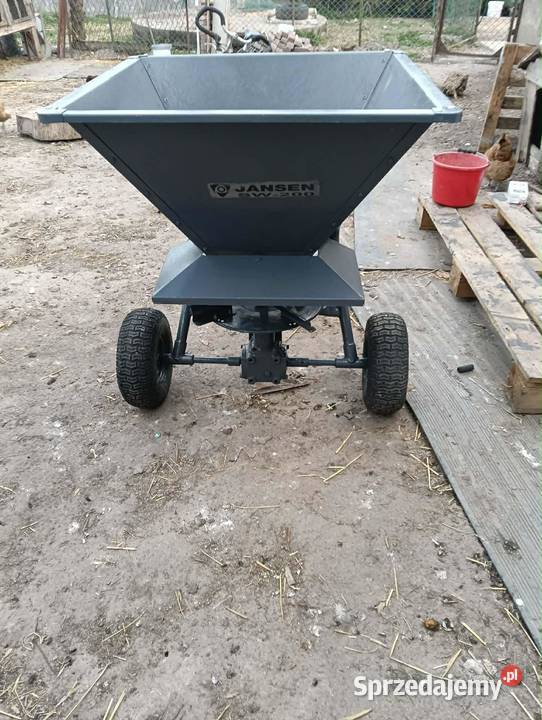 Rozsiewacz rozrzutnikNawozu soli trawy piasku Jordanowo