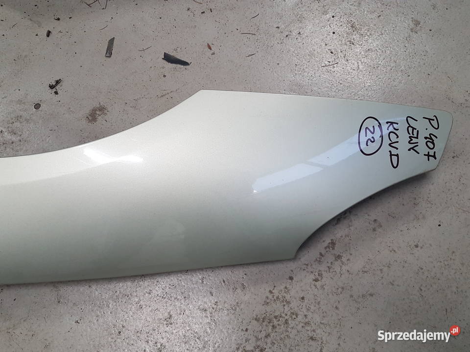 PEUGEOT 407 BLOTNIK PRZOD LEWY PRAWY KCVD wielkopolskie Turek