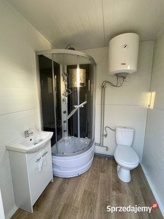 Kontener sanitarny socjalny 2 x 2 m toaleta WC Tarczyn