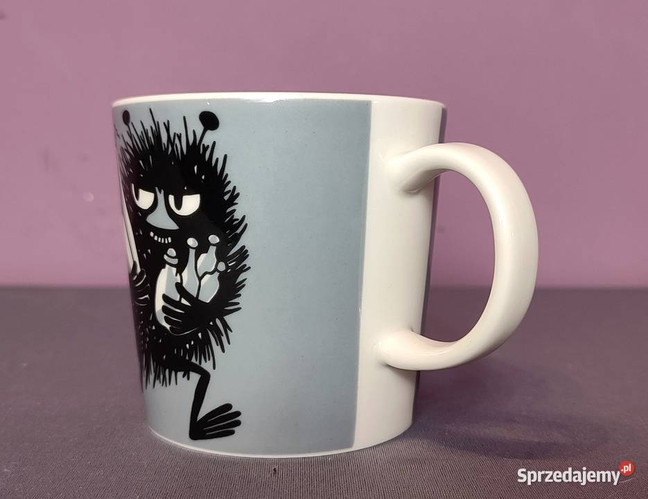 Muminki KUBEK Moomin Arabia Finland BOBEK szary Jasień sprzedam