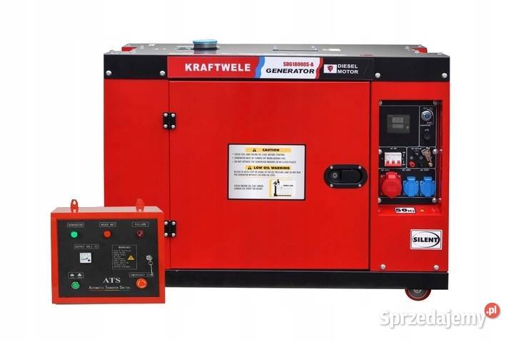 AGREGAT GENERATOR PRĄDOTWÓRCZY 18KVA DIESEL 3F Ząbkowice Śląskie