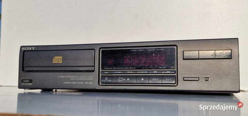 Cd player SONY CDP M26 MINI MIDI Odtwarzacze CD i MD Odtwarzacze CD i MD Międzychód
