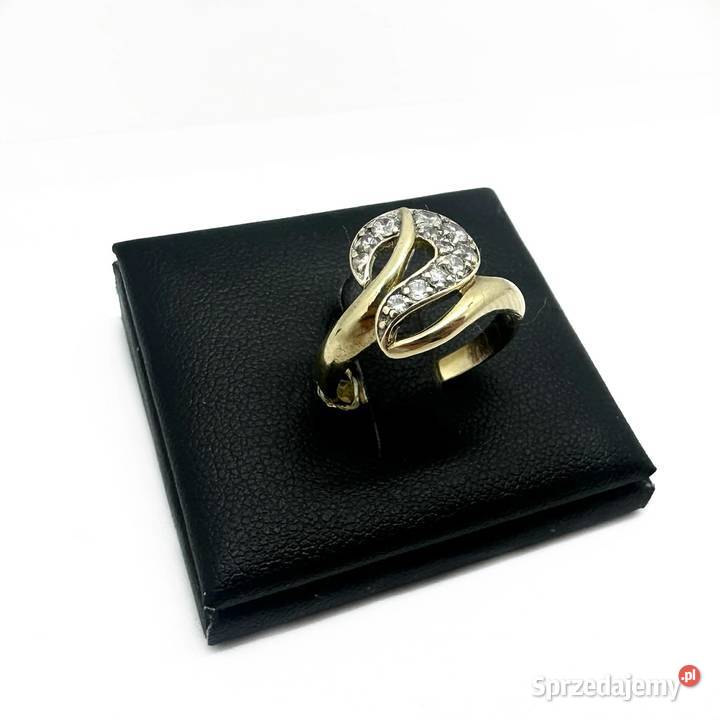 Złoty Pierścionek pr 333 297g R13 Elbląg