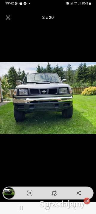 Nissan navara d22 kingcab pickup 25 tdi 4x4 2000 Navara sprzedam