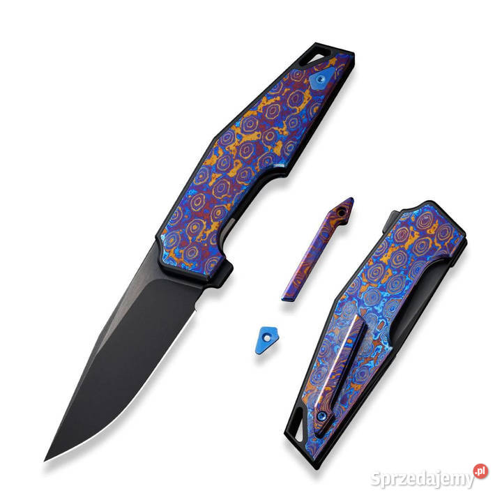 Nóż składany WE Knife OAO One And Only Black Warszawa