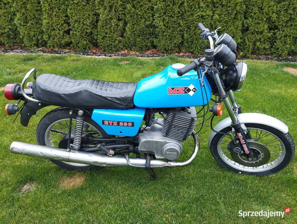 MZ ETZ 250 1985 z dokumentami mazowieckie Rybienko Stare
