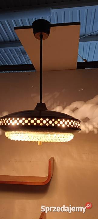 lampa wisząca żyrandol UFO LDlB BRATYSLAVA lata Radomsko