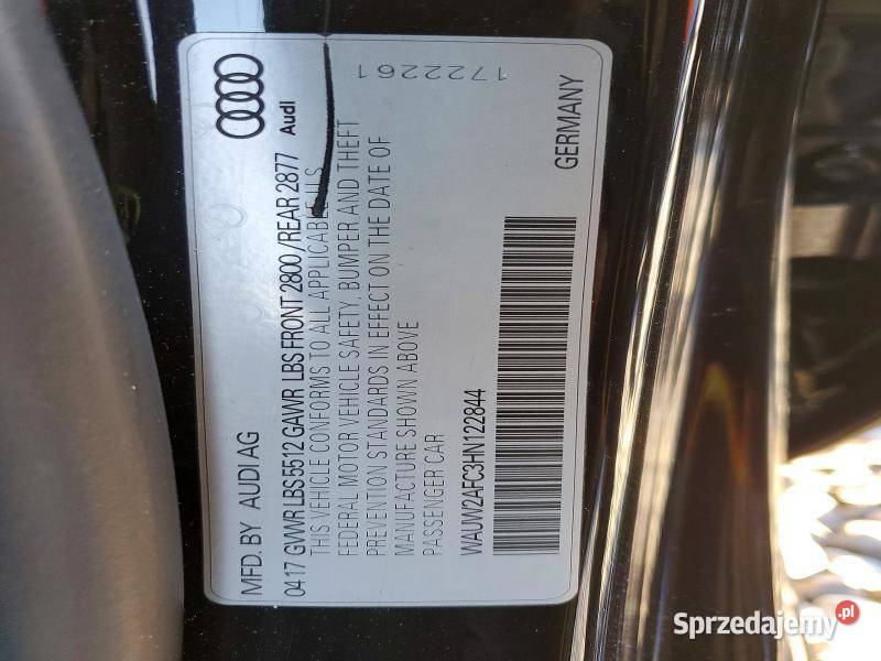 Audi a7 sprowadzony opłatach 30 tfsi A7 Słupsk