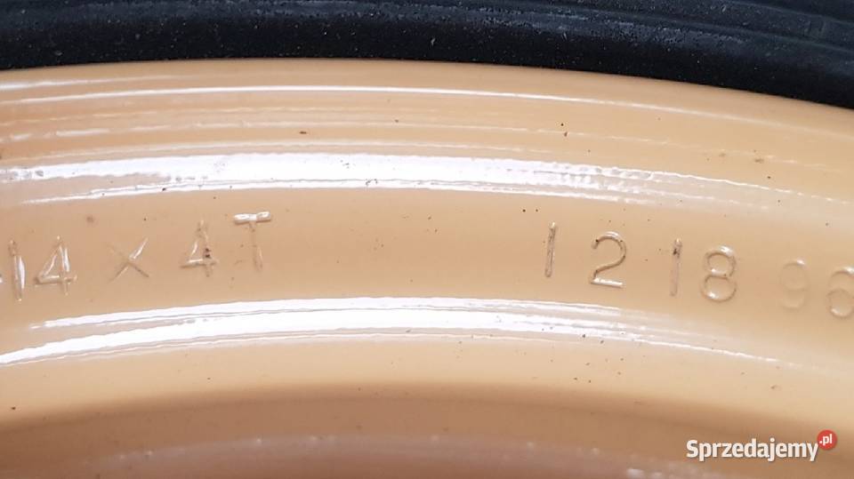 1x 14 4x100 T11570D14 felga stalowe opona lato stalowe Koła i felgi