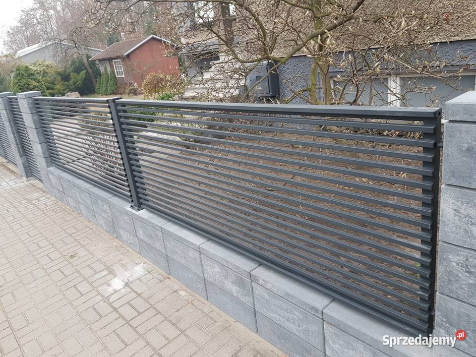 Brama skrzydłowa 500x120 ogrodzenia przęsła Konin