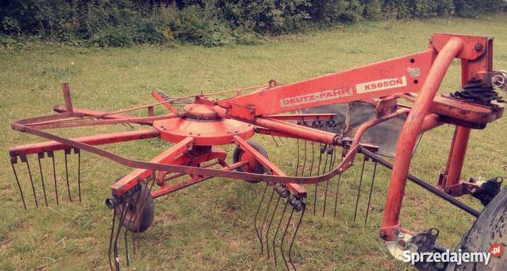 Zgrabiarka do siana Fahr ks 85 DN KS 80 DN Maszyny rolnicze Sierakowice