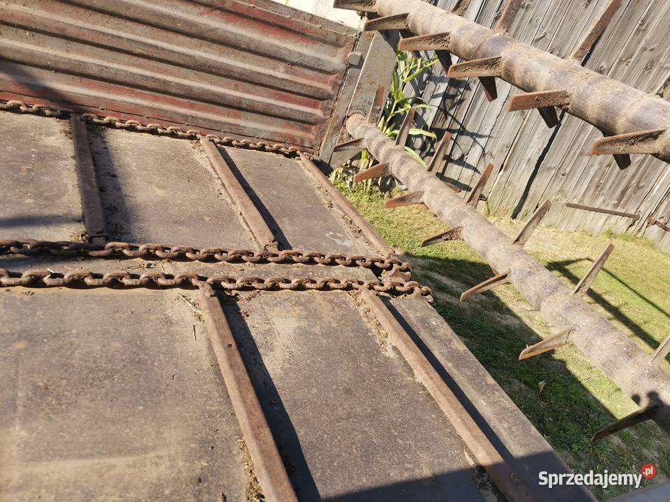 RozrzutnikGnojarka nieuszkodzony Rolnictwo wielkopolskie Suchy Las