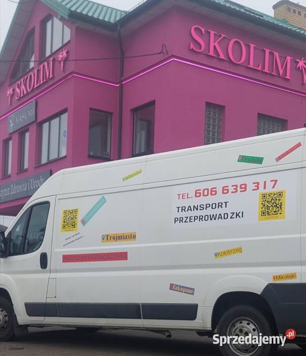 Usługi transportowe Taxi Bagażowe Przeprowadzki