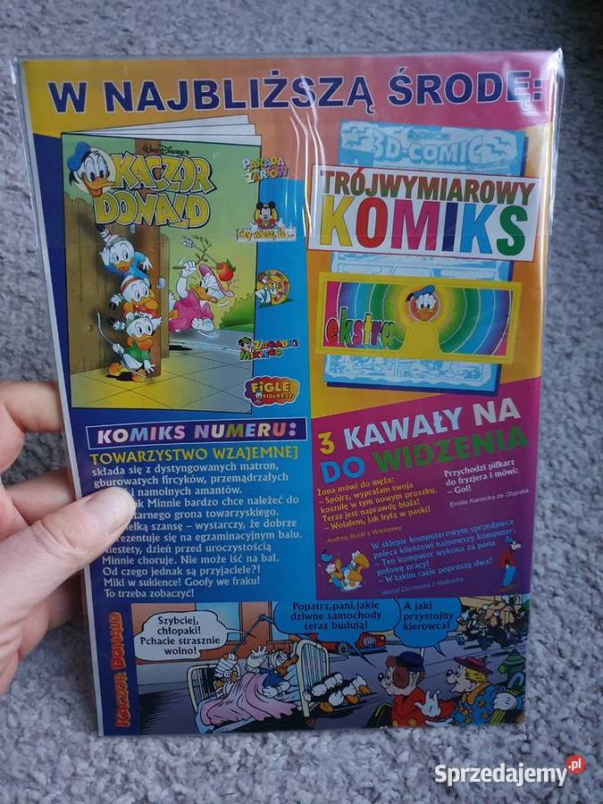 Kaczor Donald 38 komiks z dodatkiem z 1998 roku