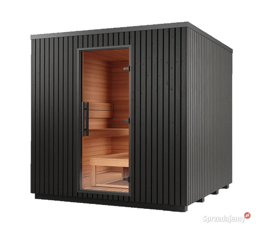 SAUNA OGRODOWA CUBE LUX 200 x 250 ModernHaus Wrocław