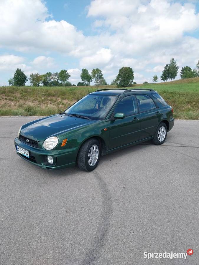 SUBARU IMPREZA 20 GX AWD napęd 4x4 podlaskie Sejny