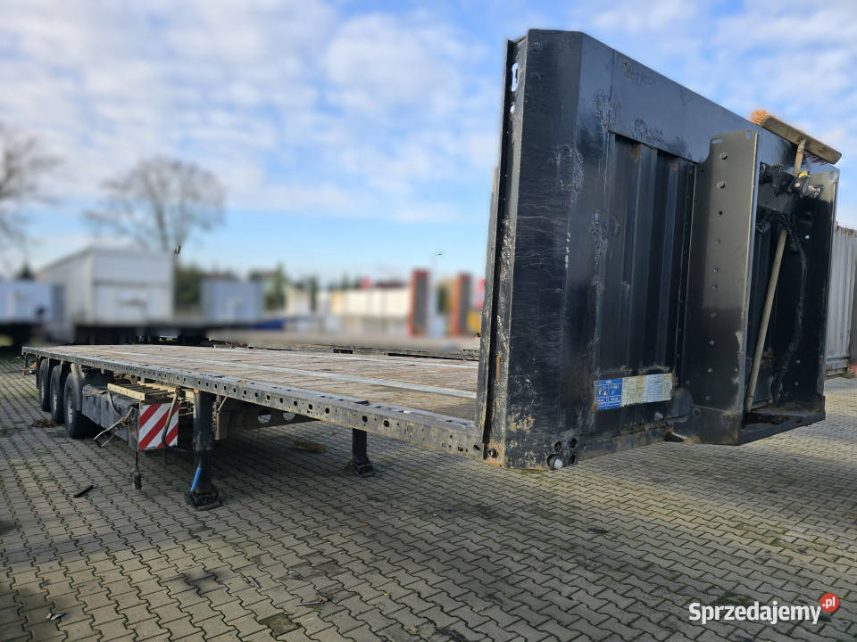 Naczepa platforma KOGEL SN24 2015 niski Naczepy Rudolfowo