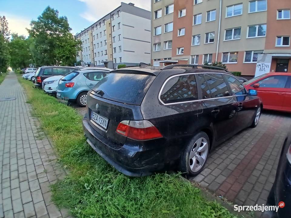 BMW 530 D E61 2005 Zarejestrowany Uszkodzona 3000cm3 Zambrów