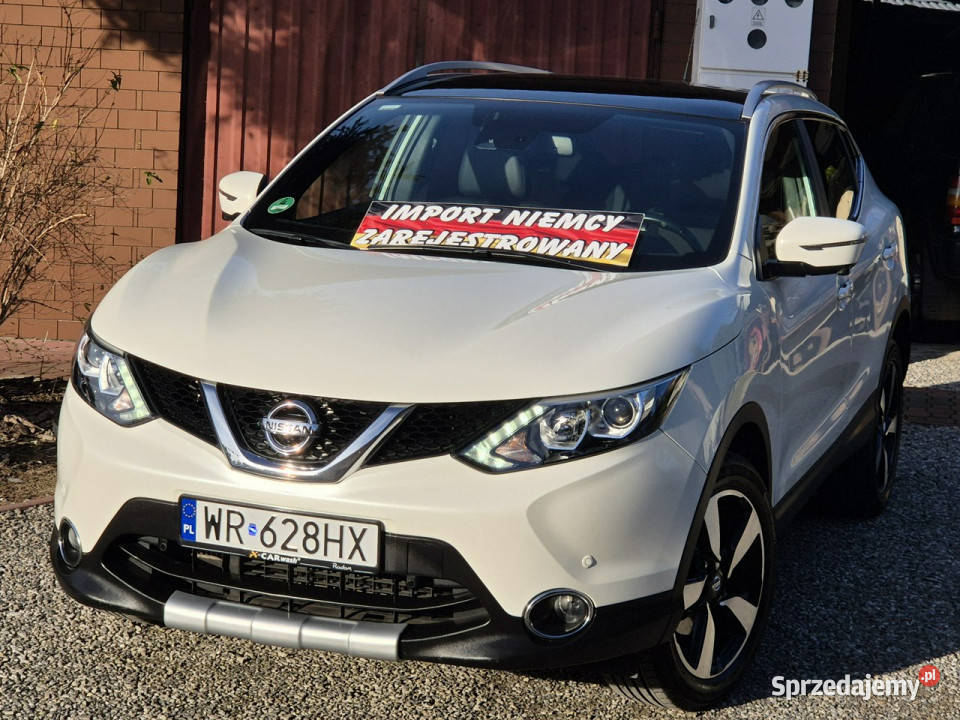 Nissan Qashqai 2017Rej Najlepszy Silnik 16B 163 aluminiowe felgi Radom