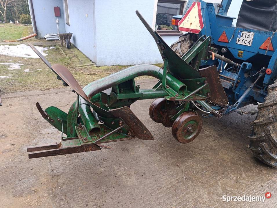 Plug 2 skibowy obrotowy do mniejszych ciągników Jastrzębia