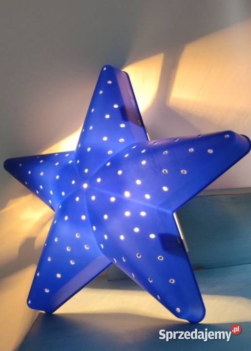 IKEA SMILA STJARNA lampka nocna w kształcie Zabrodzie