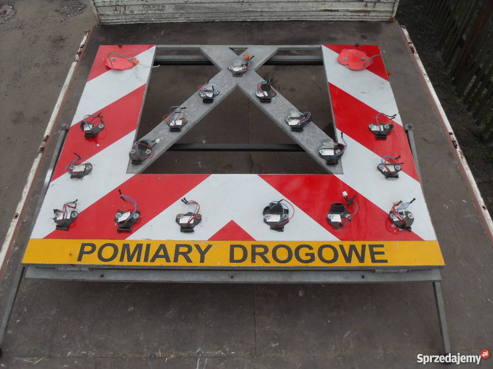 Tablica drogowa zamykająca ostrzegawcza drogówka Zielona Góra