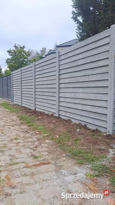 Ogrodzenia betonowe Producent Dolnyśląsk Wrocław