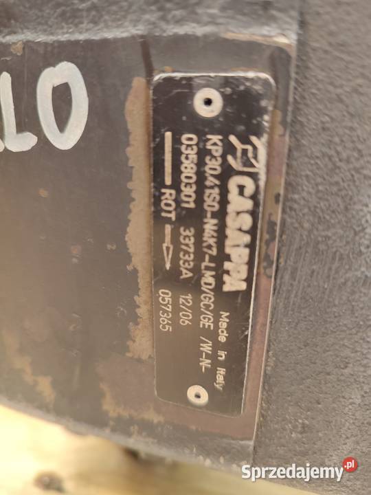 Pompa hydrauliczna zębata 03580301 MERLO P Motoryzacja Wilkowo