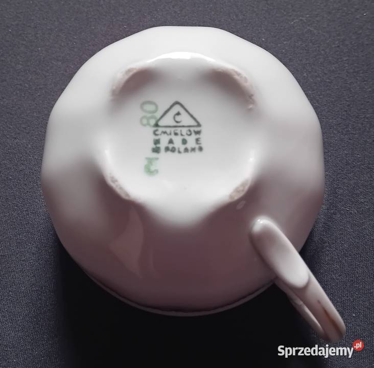 Filiżanka Ćmielów fason 520 Sygnatura z PRL Antyki, Sztuka, Kolekcje Koźminek