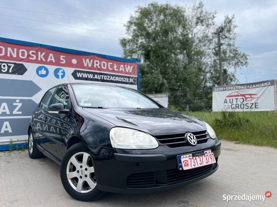 Volkswagen Golf V 14 Benzyna 2006 Klima Alufelgi Wrocław sprzedam