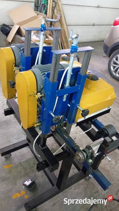 Szczotkarka postarzarka deski listwy Nowy Tomyśl