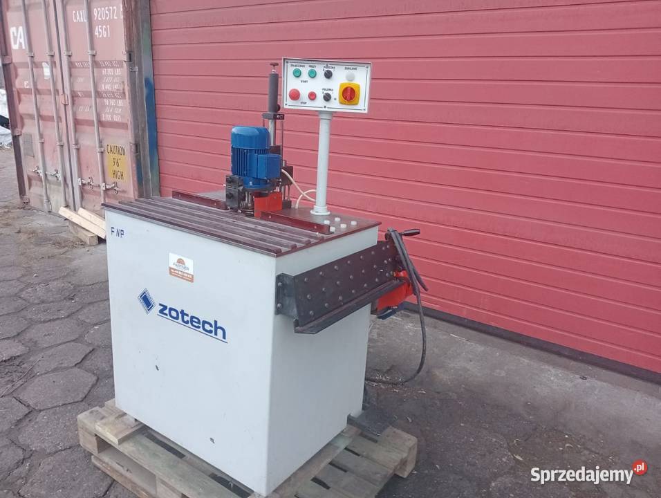 frezarka Zotech FWP do obrzeży PCVABS Wejherowo