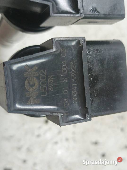 CEWKA ZAPŁONOWA KPL 3 0986221023 NGKU5002 393N Układ elektryczny, zapłon